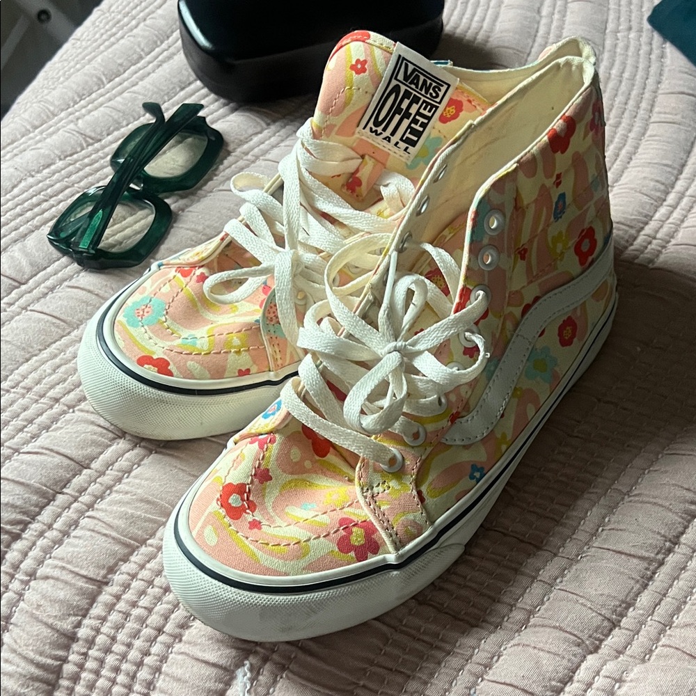 Vans Pastel Floral High-Tops